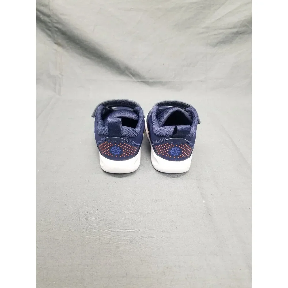 Nike Omni Multi-Court Sneakers Slip-On Blue Orange Size 8 DISPLAY MODEL! - Picture 3 of 6